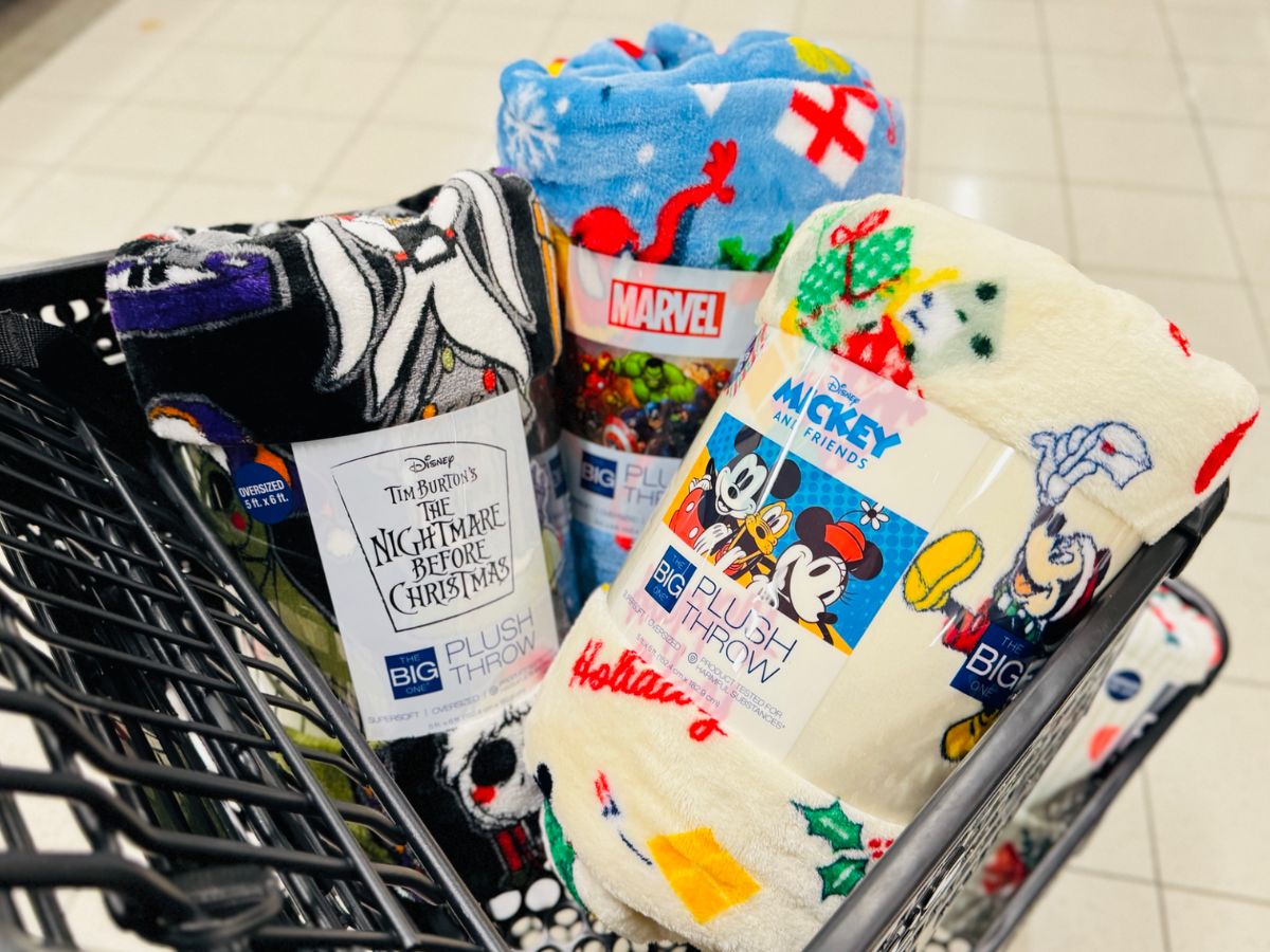 GO! Kohl’s The Big One Throw Blankets UNDER $5 – Includes Disney Prints!