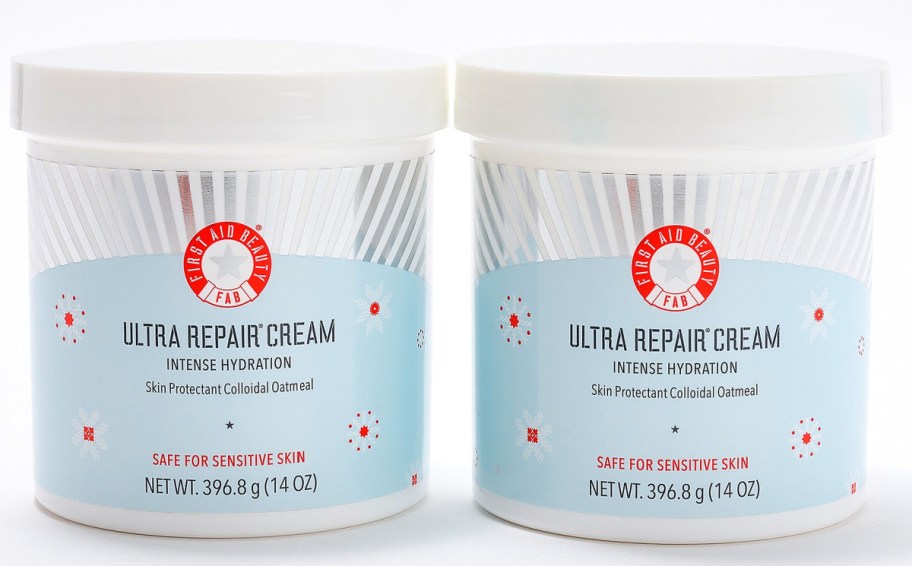 two jars of first beauty cream