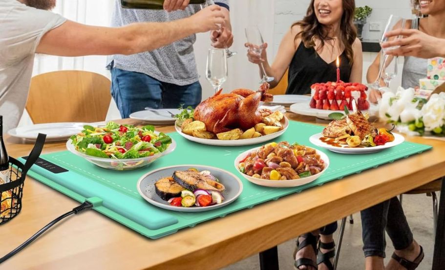 Get 50% Off This Food Warming Tray on Amazon | Just $29.99 & Great for Thanksgiving!