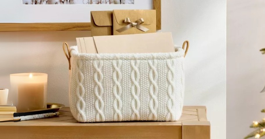 Target Storage Sale | Baskets from $4.80 (Includes Holiday Styles!)