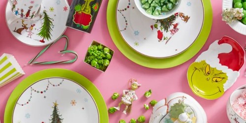 Up to 75% Off Woot Kitchen Items | Grinchmas Plates, Bakeware, Knives, & More!