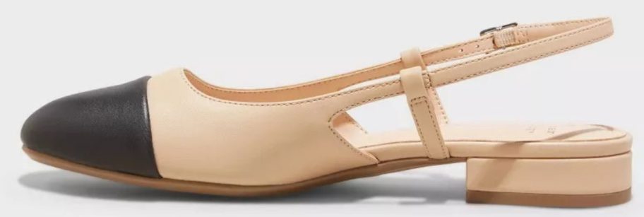 A New Day Women's Maxine Slingback Ballet Flats stock image