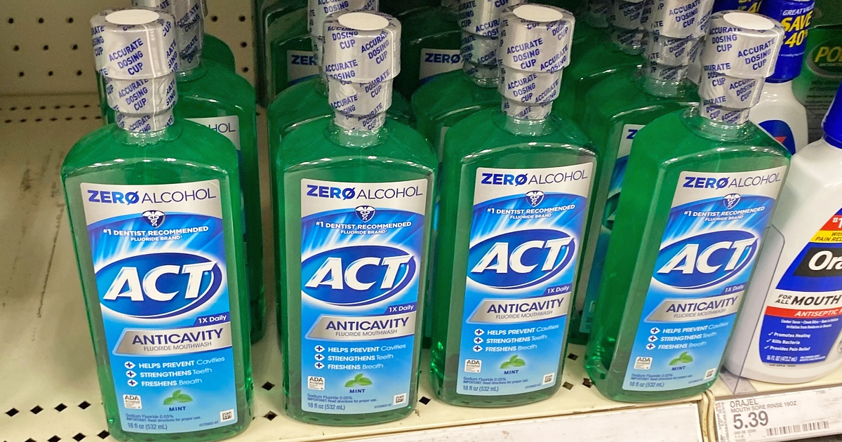 ACT Mouthwash 2-Pack Only $4 Shipped on Amazon (Reg. $9)