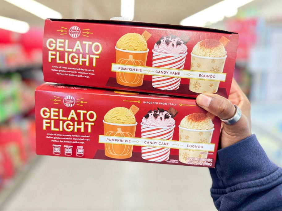 Aldi Gelato Flight