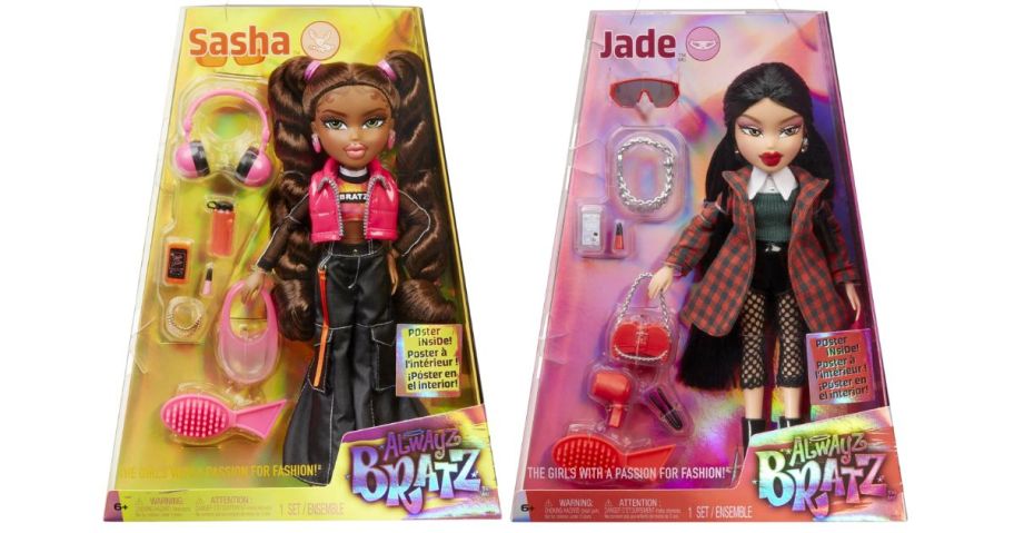 Alwayz Bratz dolls Sasha & Jade in packaging