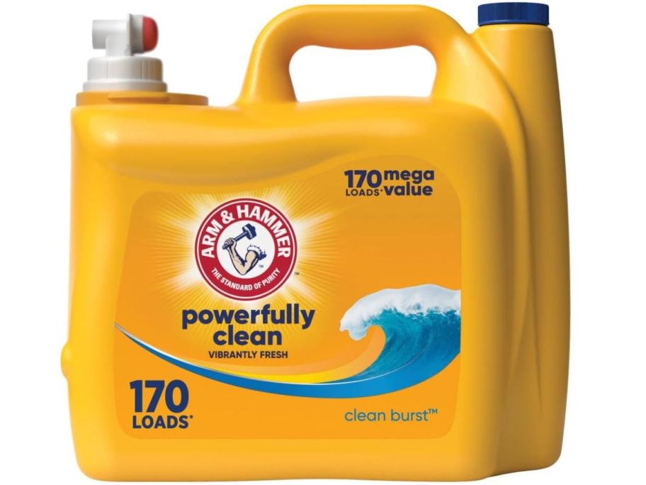 Stock image of Arm & Hammer Clean Burst Laundry Detergent 170 Loads