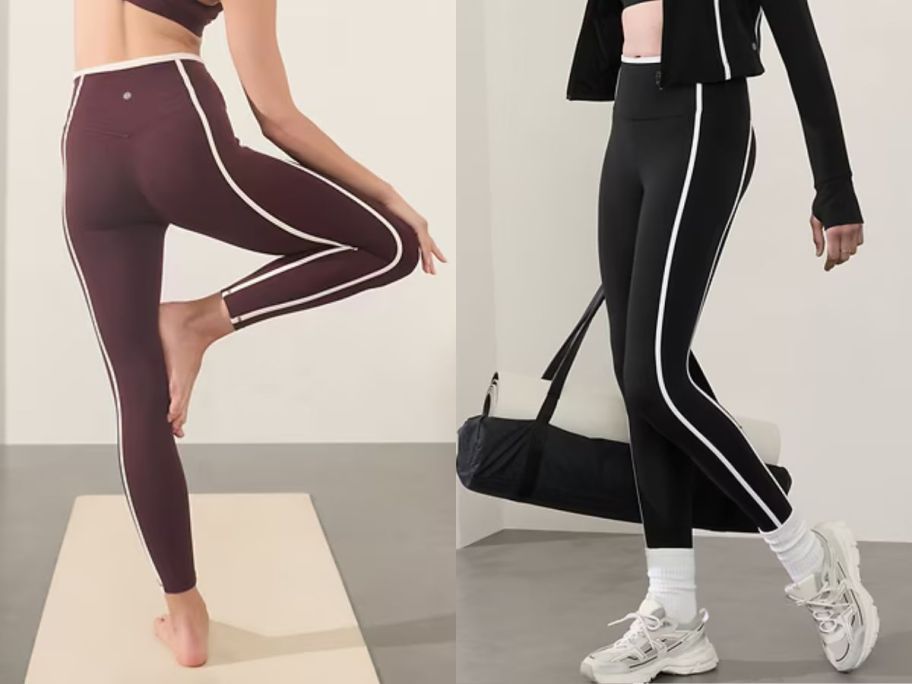 Images of women wearing Athleta Elation Ultra High Rise 7/8 Leggings