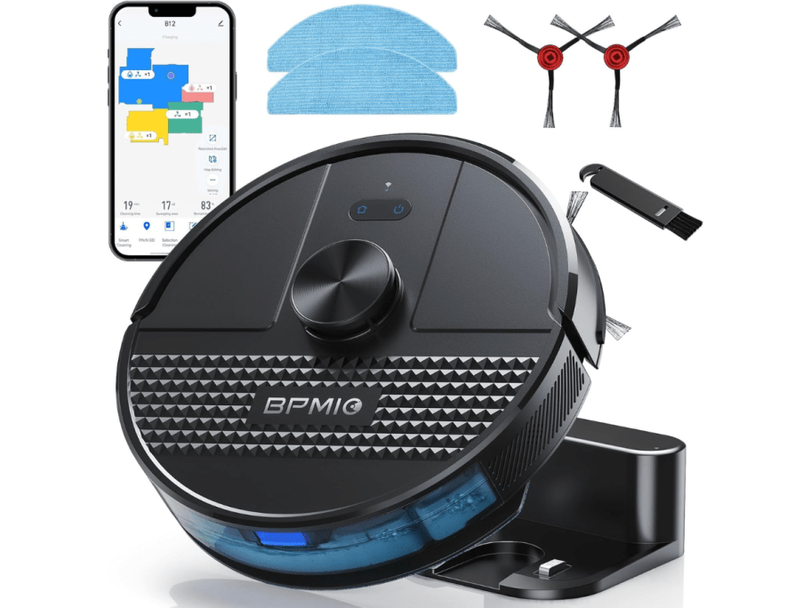 BPMIO Robot Vacuum and Mop Combo