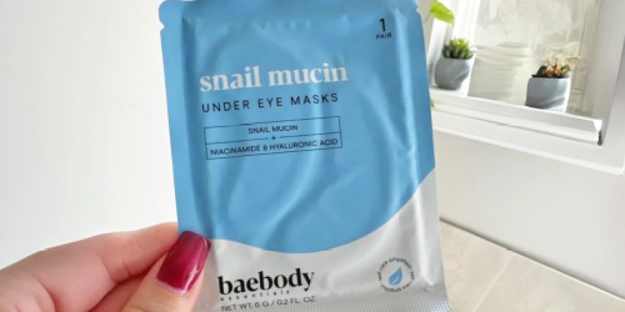 Snail Mucin Eye Masks 6-Pack Only $6.75 Shipped on Amazon (Regularly $10)