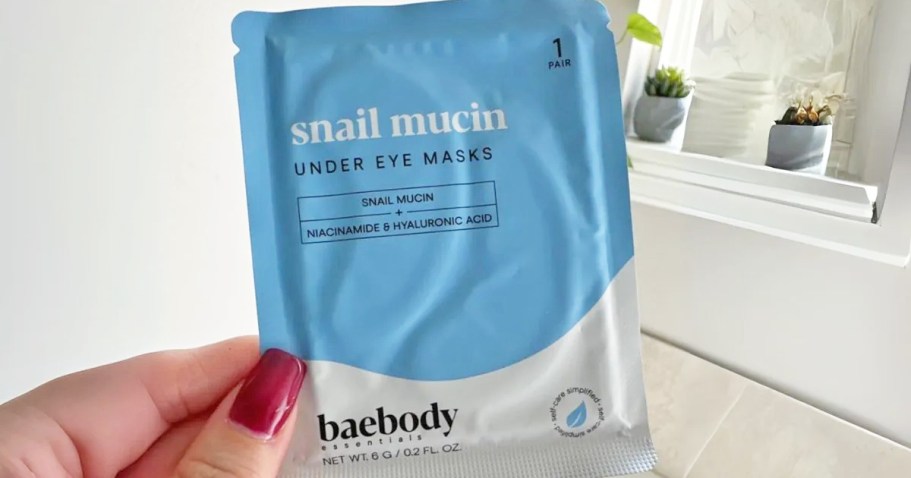 Snail Mucin Eye Masks 6-Pack Only $6.75 Shipped on Amazon (Regularly $15)