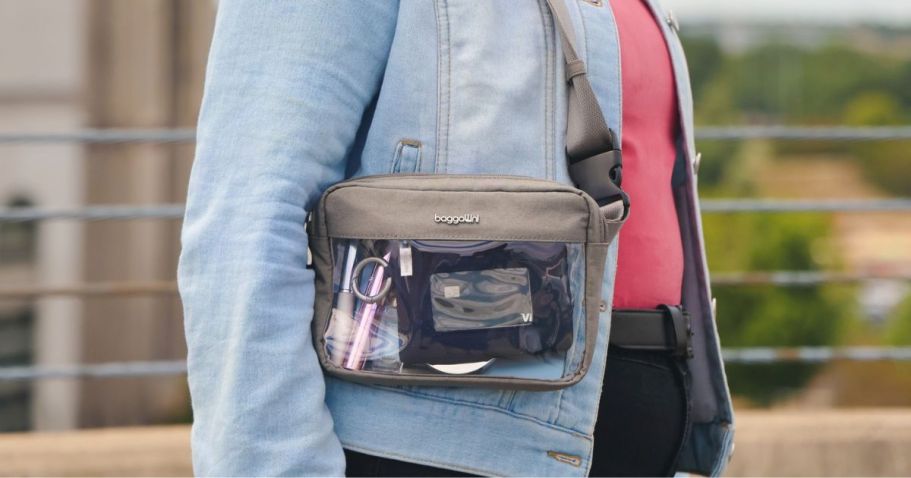 Baggallini Clear Stadium Belt Bag Sling Only $20.79 Shipped (+ More Hot Buys)