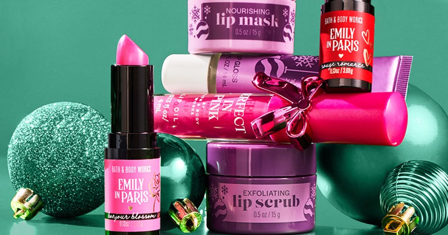 Bath & Body Works Lip Products Only $2.95 + Buy 3, Get 3 FREE Body Care!