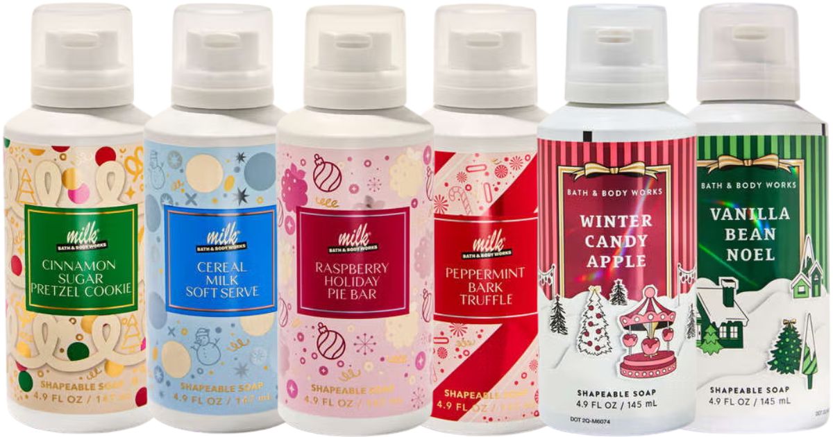 Bath & Body Works Shapeable Soap Is Back & On Sale | Fun Stocking