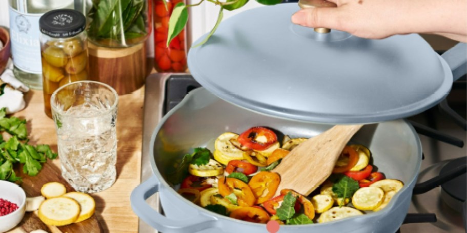 Beautiful by Drew Barrymore Hero Pan w/ Steam Insert Just $39.96 Shipped (Regularly $59)