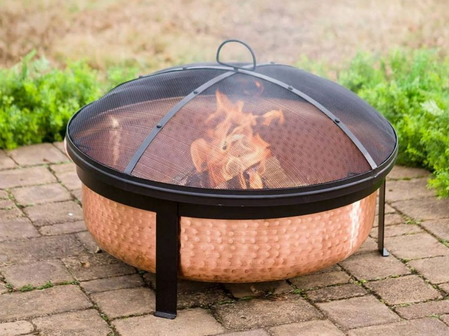 Better Homes & Gardens Wood-Burning Copper Fire Pit