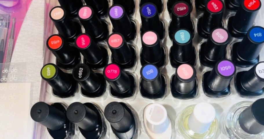 various beetles nail polishes