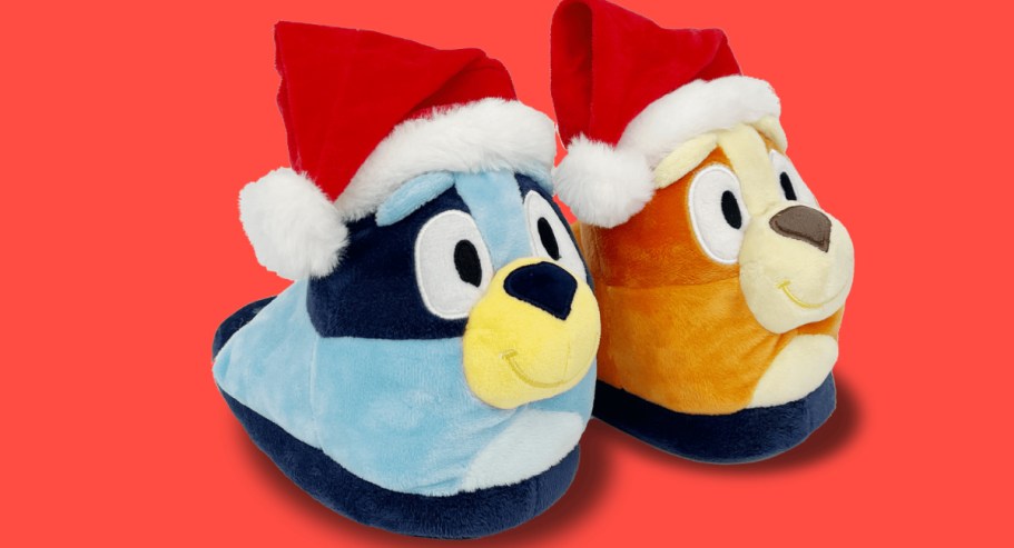 Bluey Holiday Slippers Only $9.98 on Walmart.com (Regularly $20)