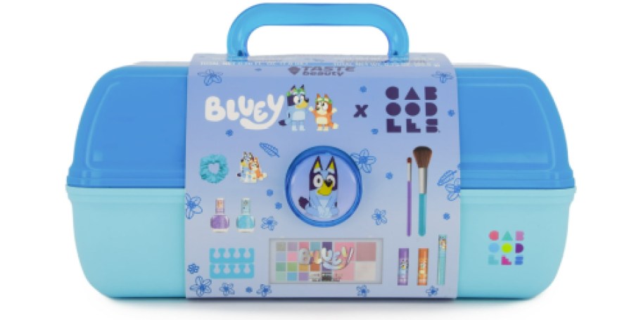 Bluey x Caboodles Makeup Organizer 12-Piece Set Just $27.98 on Walmart.com