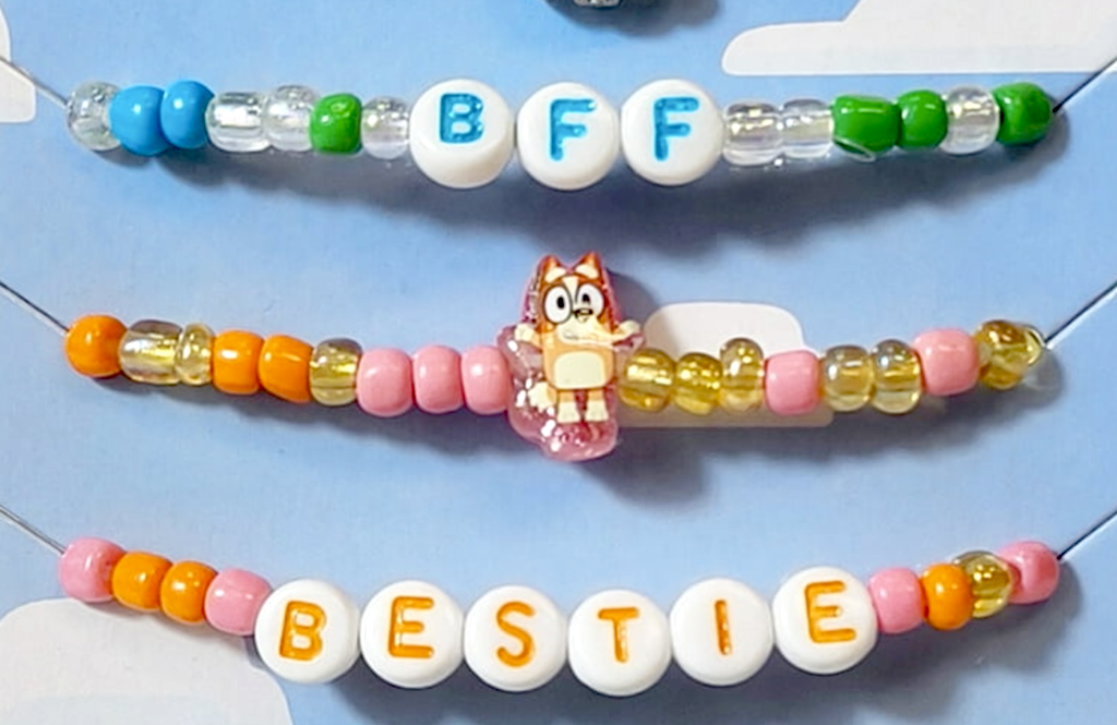 Bluey BFF Beaded Bracelets 8-Pack Only $5.97 on Walmart.com (Stocking Stuffer Idea!)