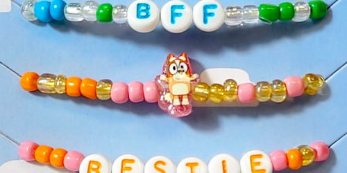 Bluey BFF Beaded Bracelets 8-Pack Only $5.97 on Walmart.com (Stocking Stuffer Idea!)