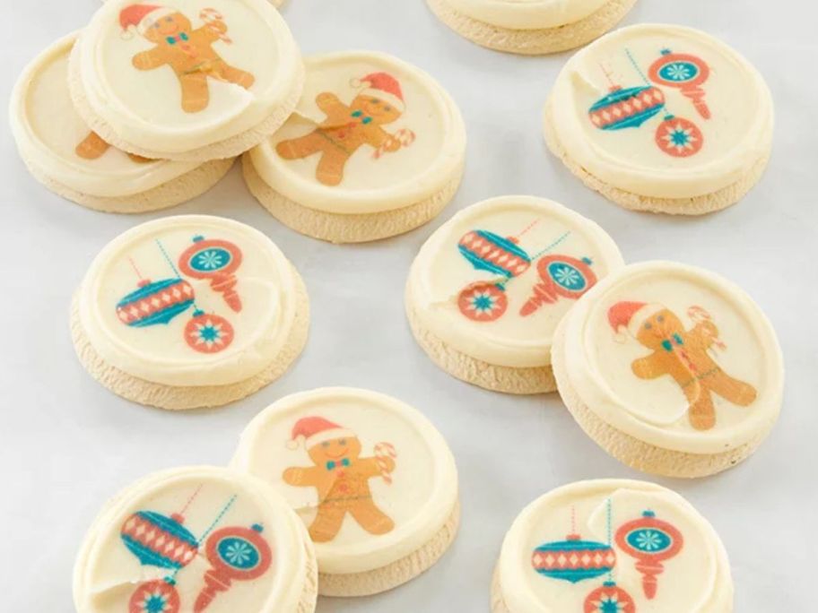 gingerbread and ornament cookies