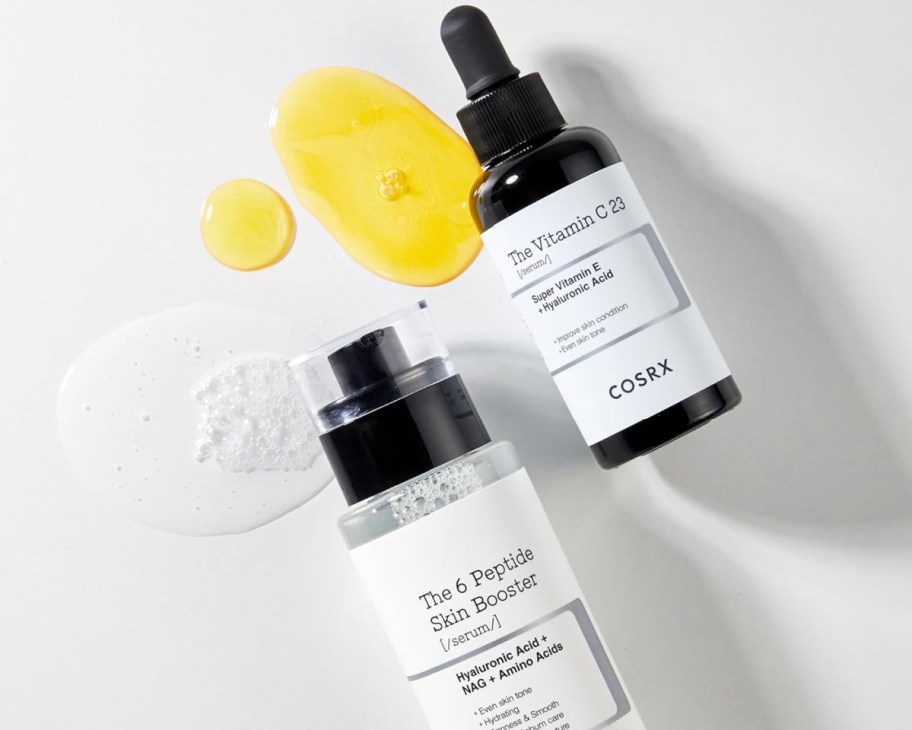 COSRX serum and vitamin C 