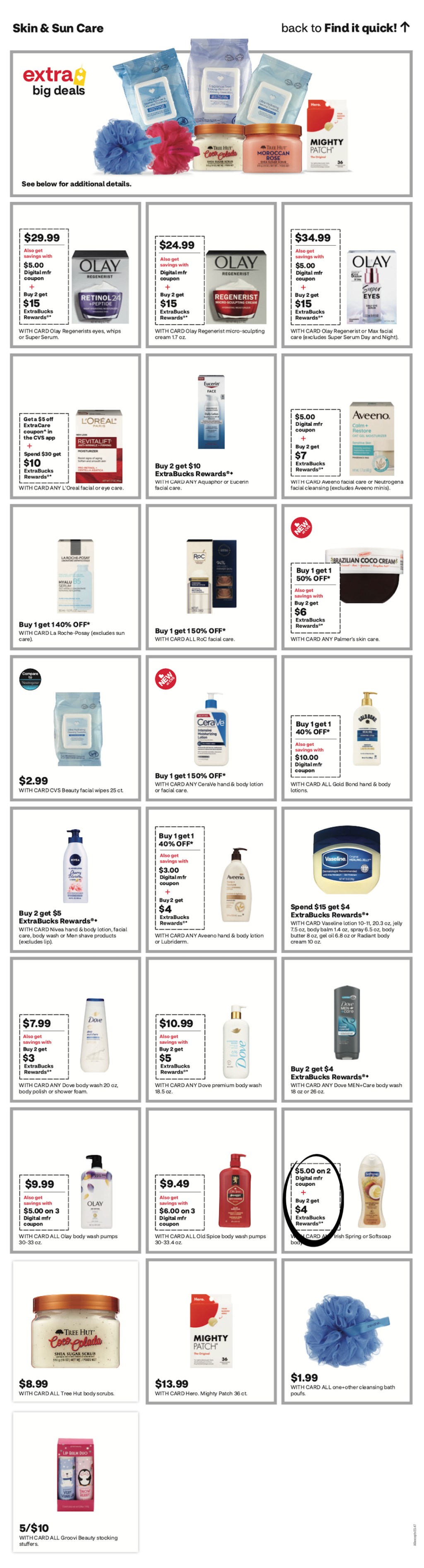 page from CVS ad