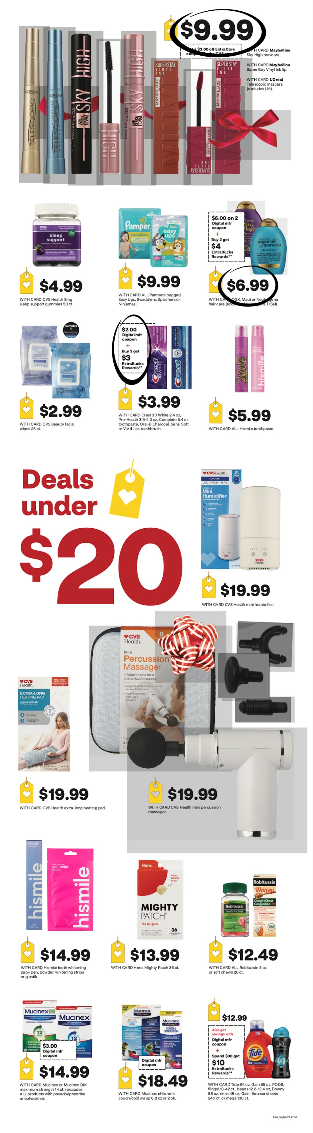 page from CVS ad