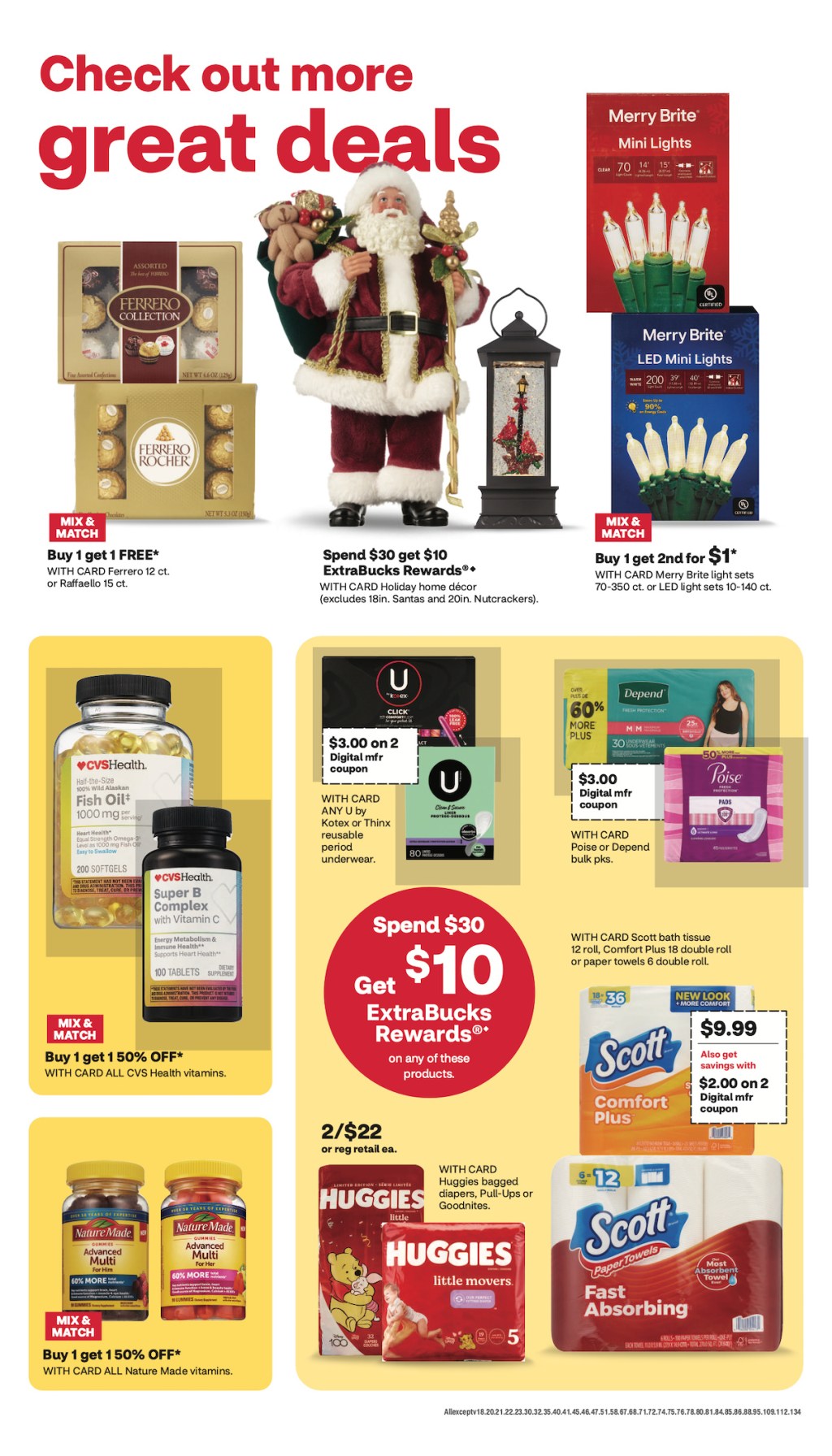 page from CVS ad