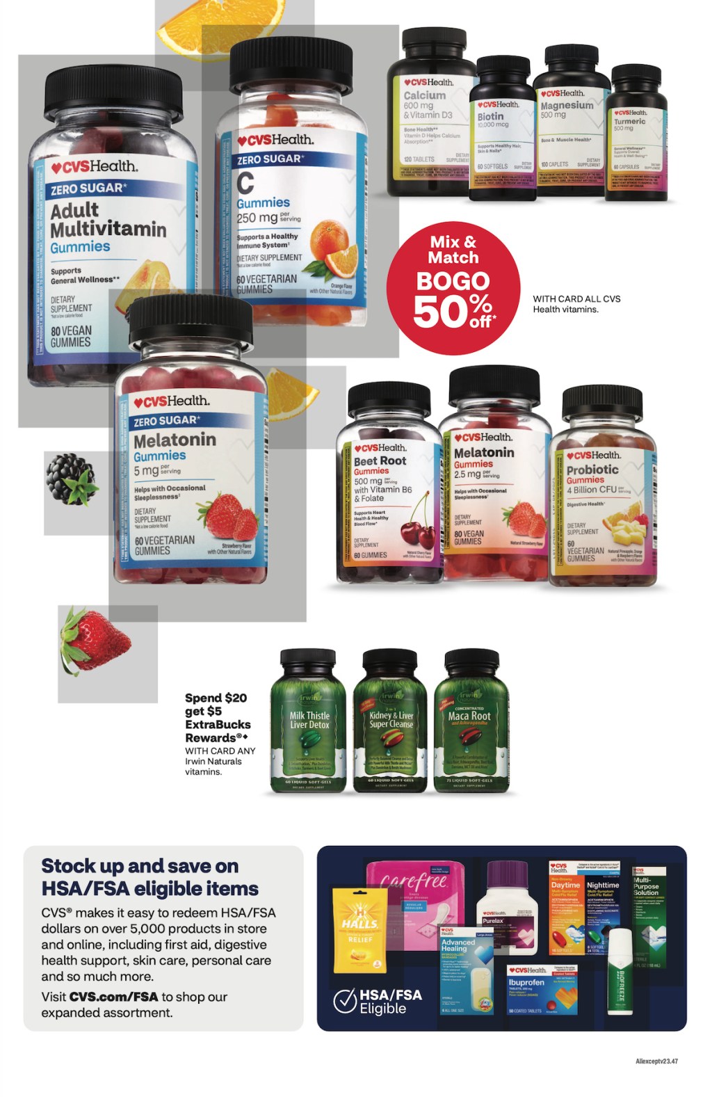 page from CVS ad