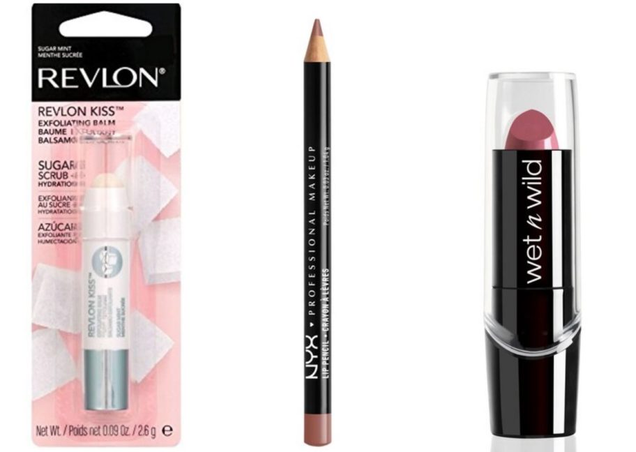 Stock images of Revlon, NYX and Wet & Wild Products