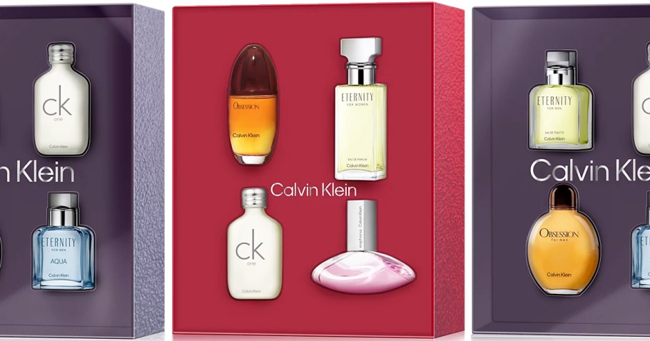 50% Off Perfume & Cologne on Macys.com | Calvin Klein Gift Sets Only $25 Shipped ($104 Value!)