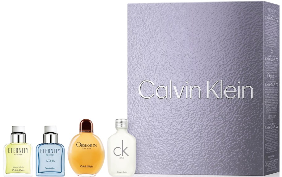 Calvin Klein Men's 4-Piece Eau de Toilette Gift Set