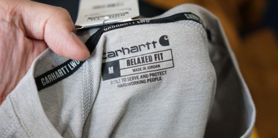 Up to 60% Off Carhartt Sale + Free Shipping | Tees & Hats UNDER $11 Shipped