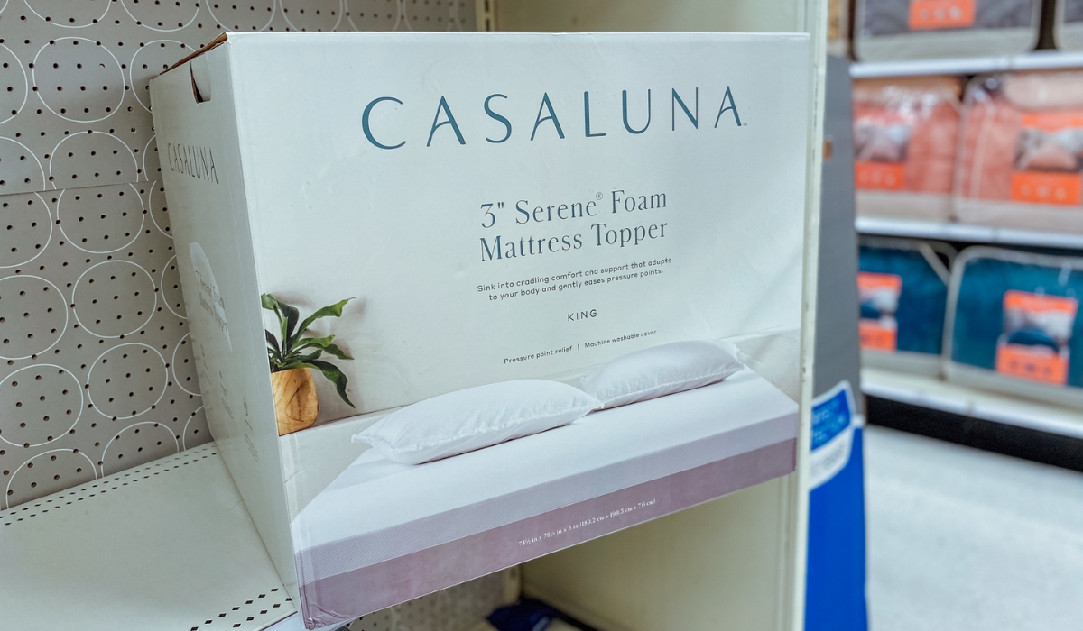 King casaluna 3” mattress popular topper