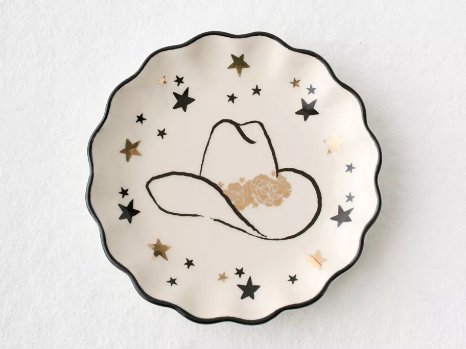 Icon Catch-All Dish with western print