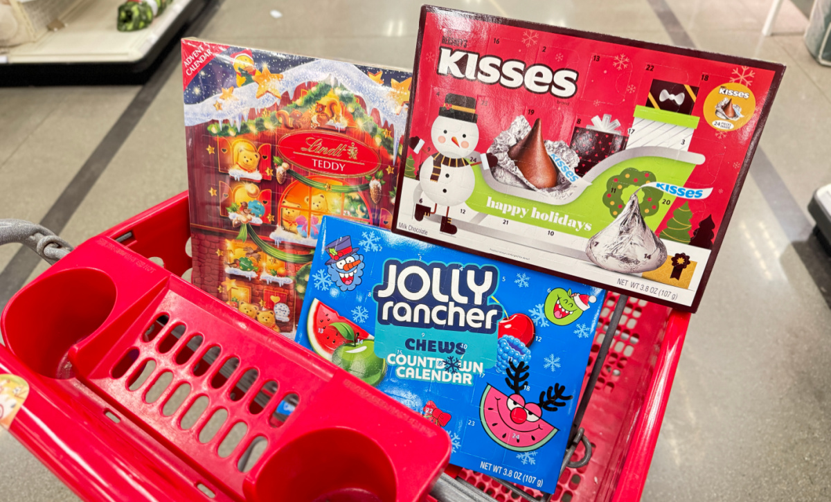 Target Chocolate Advent Calendars from $4 (Jolly Rancher Option