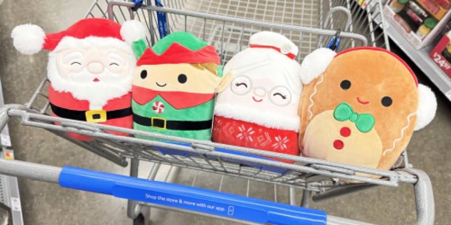 Squishmallows Christmas Plush Only $7.88 on Walmart.com