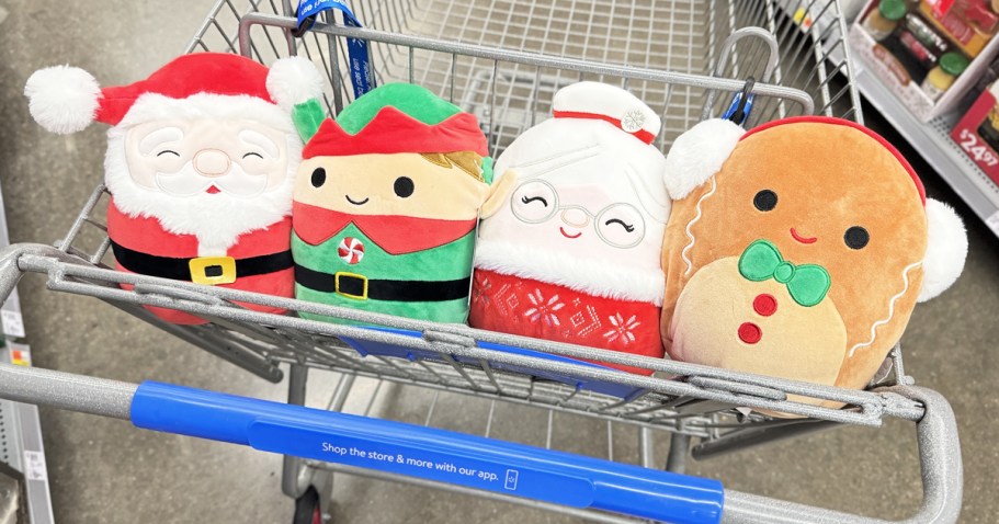 Squishmallows Christmas Plush Only $7.88 on Walmart.com