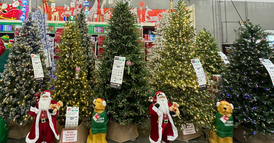 50% Off Home Depot Christmas Trees + Free Shipping | Grab in Time for Christmas or Upgrade for Next Year!