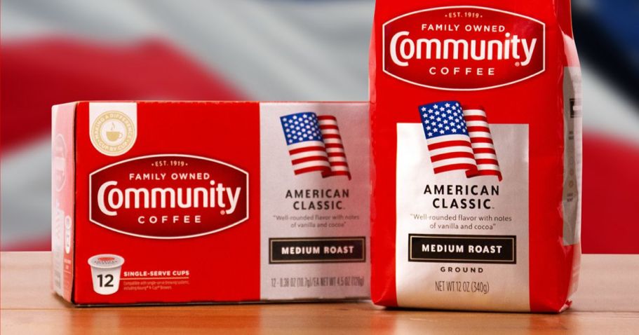 Community Coffee American Classic K-Cups 12-Count Just $3.74 Shipped on Amazon (Regularly $10)