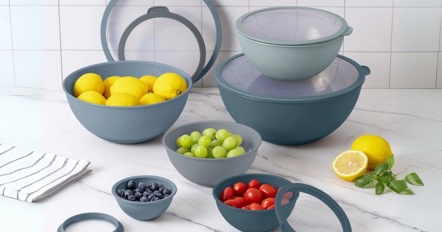 Mixing Bowl 12-Piece Set JUST $10 on Walmart.com (Reg. $23)