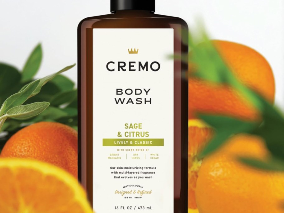 Cremo Men's Rich-Lathering Sage & Citrus Body Wash