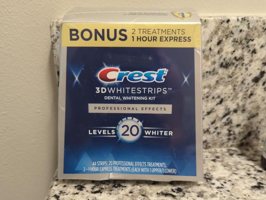 Crest 3D Whitestrips 20-Count + 2 Express Treatments Just $24.99 Shipped on Amazon (Reg. $46)