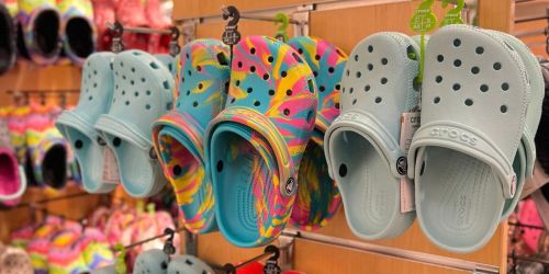 Score Crocs for $25 Per Pair – Mix & Match Disney, Hello Kitty, Peanuts & More!