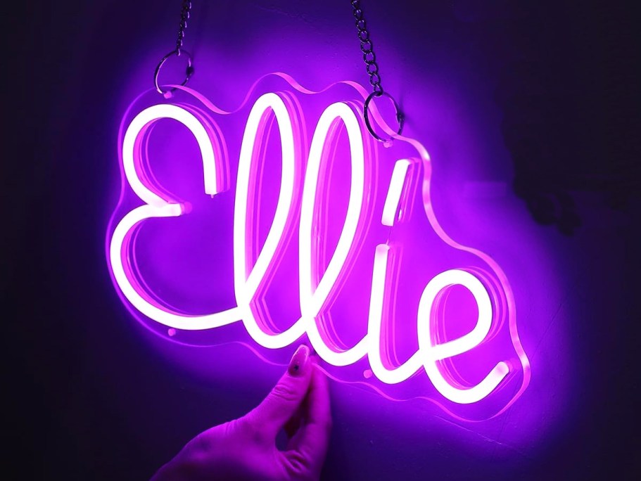 Custom Neon Signs from $19.49 Shipped on Amazon (Fun for Bedrooms, Photoshoots, & More)