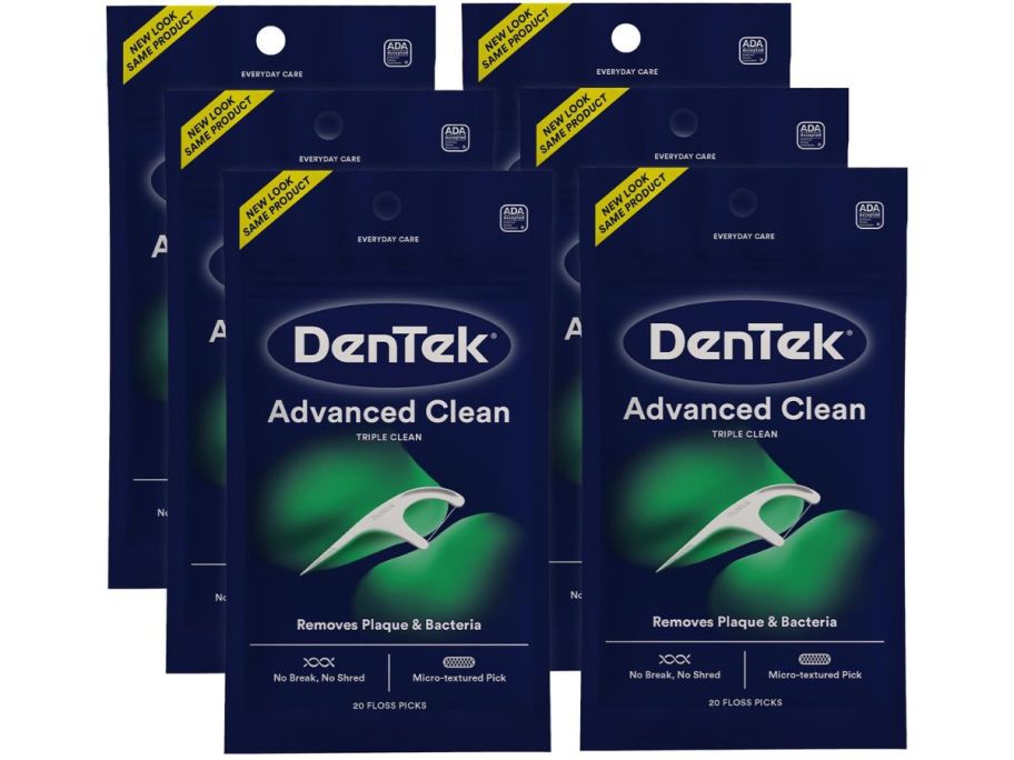 DenTek Floss Picks 20-Count 6-Pack