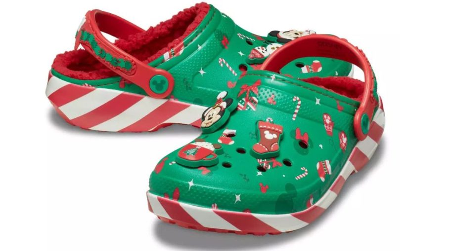 Stock image of Crocs Disney Mickey & Minnie Holiday Crocs