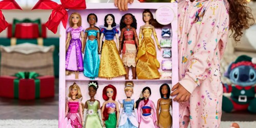 Disney Princess Doll Collection Gift Set Just $97 Shipped (Reg. $130) – Includes 11 Dolls AND 5 Mystery Boxes