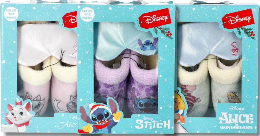 Disney Slipper Gift Set